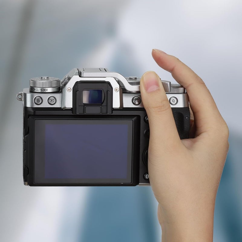 Haoge Thumb Up Rest Hand Grip for Fujifilm XT5 (Silver for Fuji X-T5) - Image 3